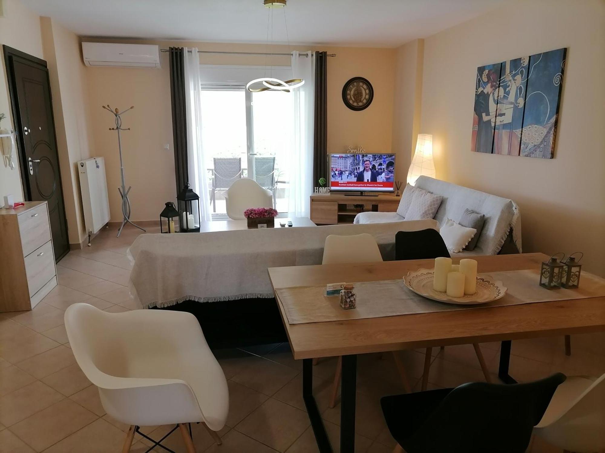 Bella Casa Leilighet Néa Péramos Eksteriør bilde