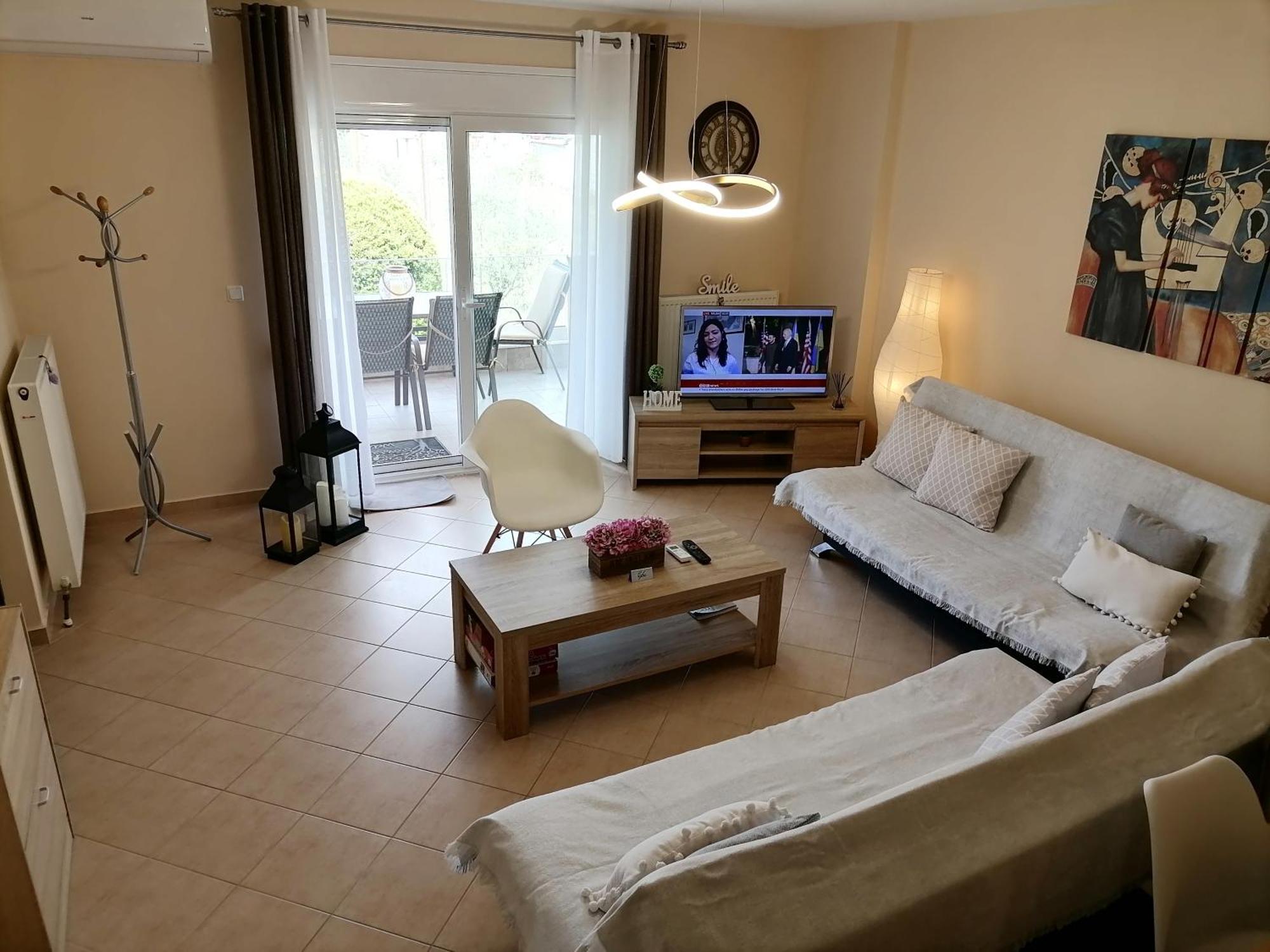 Bella Casa Leilighet Néa Péramos Eksteriør bilde